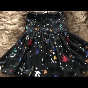Maje Star Print Skirt